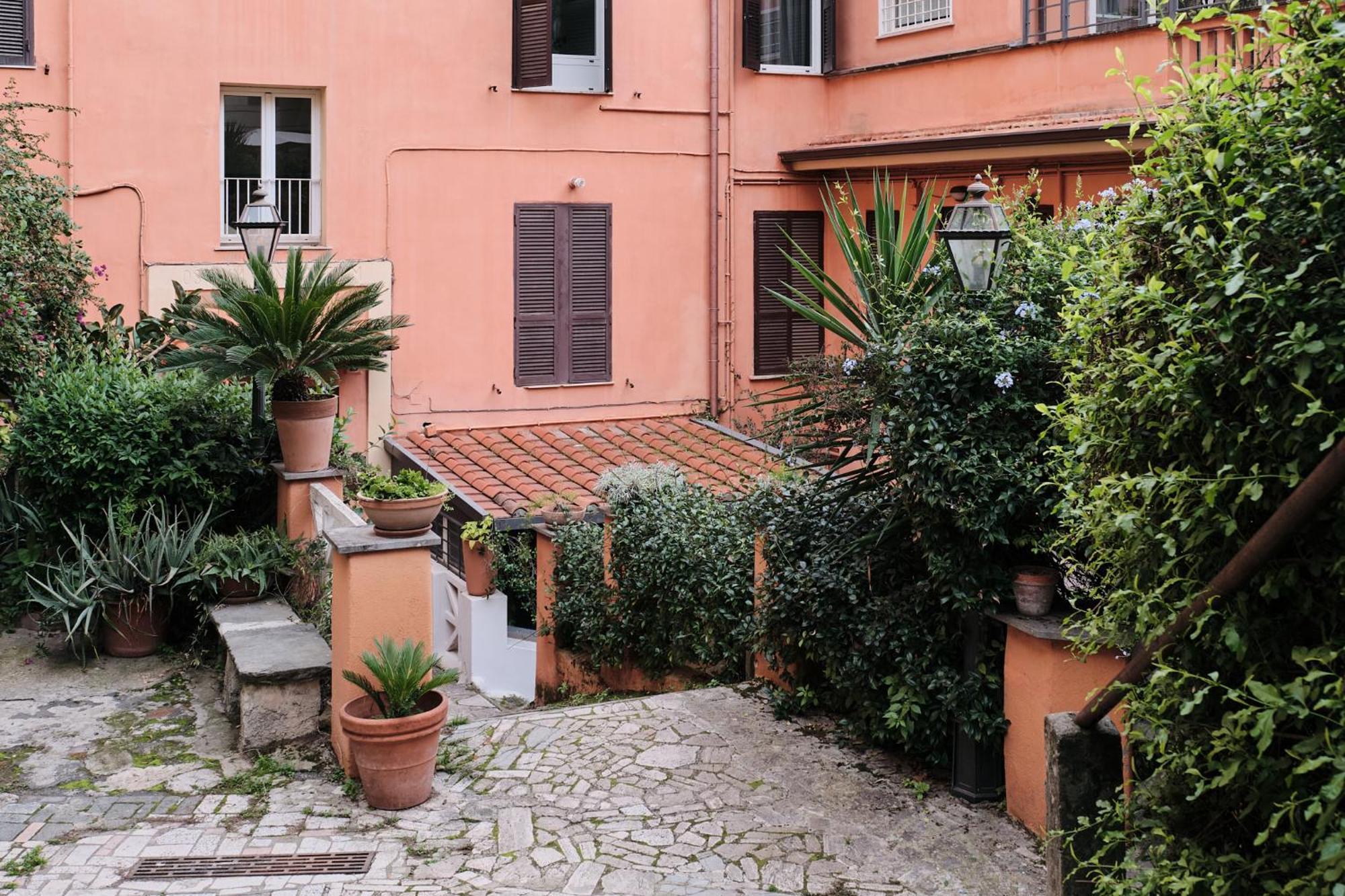 Trastevere- Flat Con Giardino, Ac, Wi-Fi & Netflix 로마 외부 사진